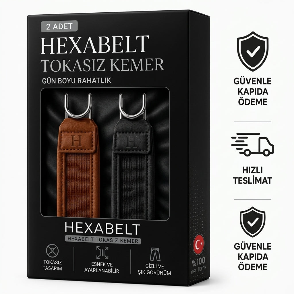 HexaBelt™ UltraFlex Pro Tokasız Kemer