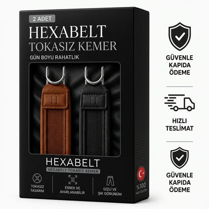 HexaBelt™ UltraFlex Pro Tokasız Kemer