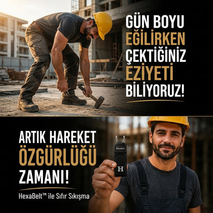 HexaBelt™ UltraFlex Pro Tokasız Kemer